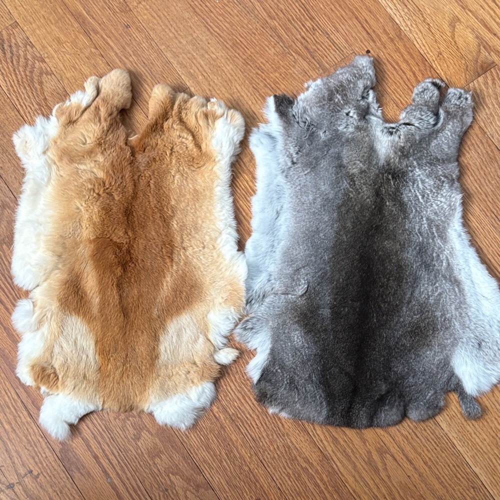 #0707 Rex rabbit hides